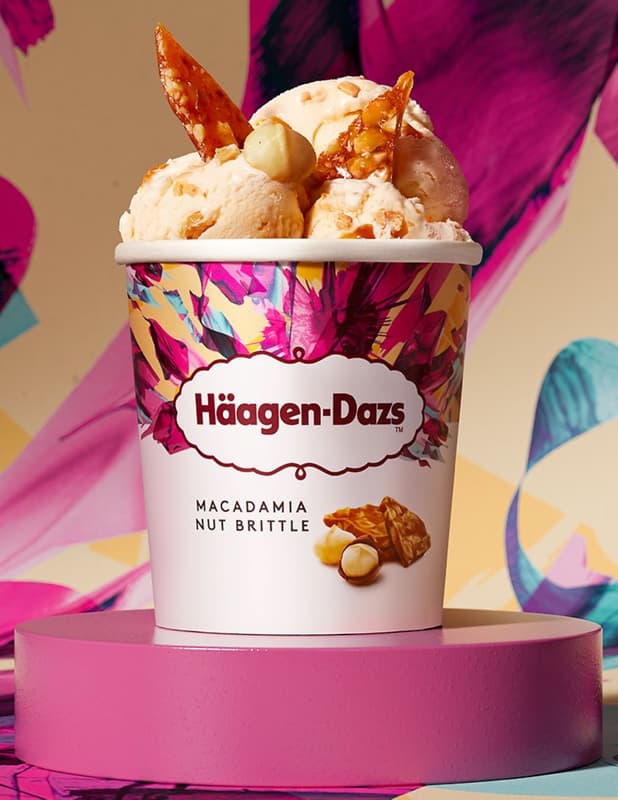 Hagen-Dazs Macadamia Nut Brittle