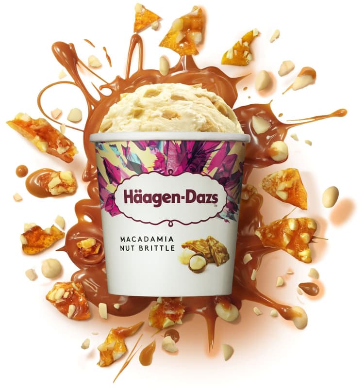 Hagen-Dazs Macadamia Nut Brittle