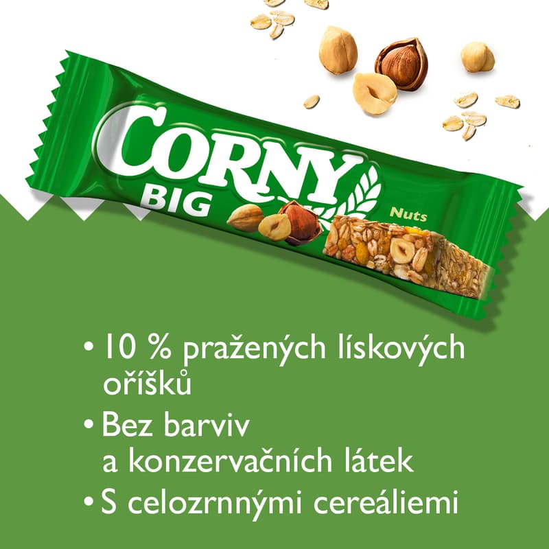Corny Big cereal bar with hazelnuts