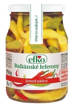 Efko Balkan hot pepper gently spicy