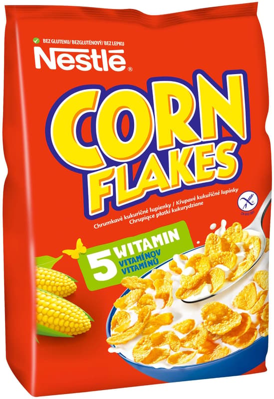 Nestlé CORN FLAKES breakfast cereal chips gluten-free