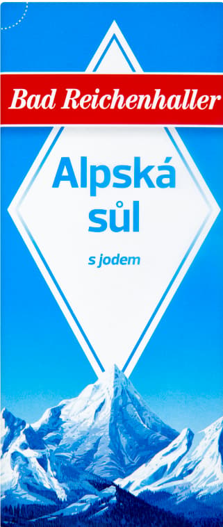 Bad Reichenhaller Alpská sůl balíček