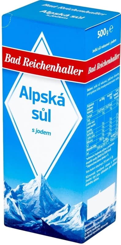 Bad Reichenhaller Alpská sůl balíček