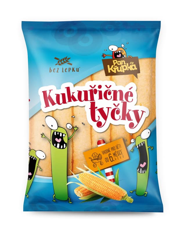 Pan Křupka Kukuřičné tyčky bez lepku