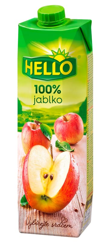 Hello 100% apple juice
