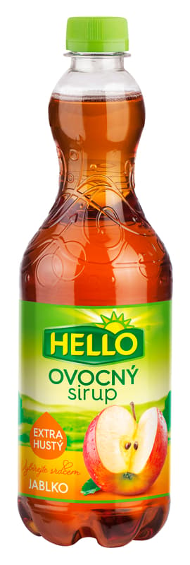 Hello extra thick fruit syrup apple