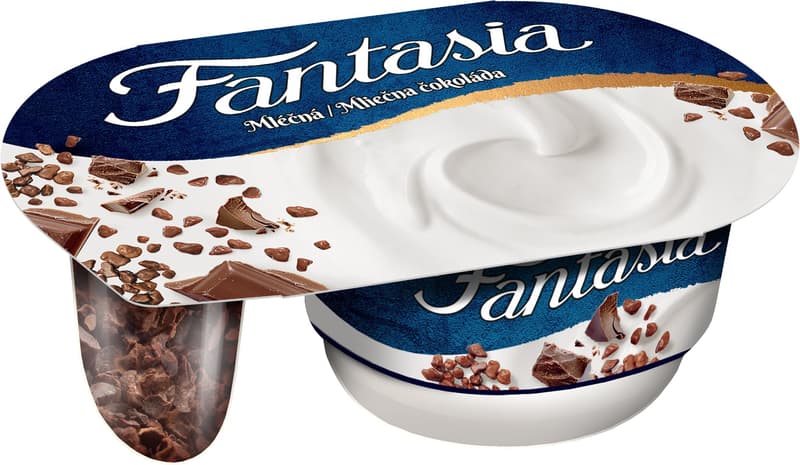 Danone Fantasia Chocolate inspiration with milk chocolate