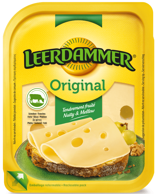 Leerdammer cheese slices