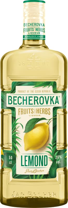 Becherovka Lemond bylinný likér 20% obj.