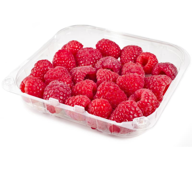Raspberries, pack