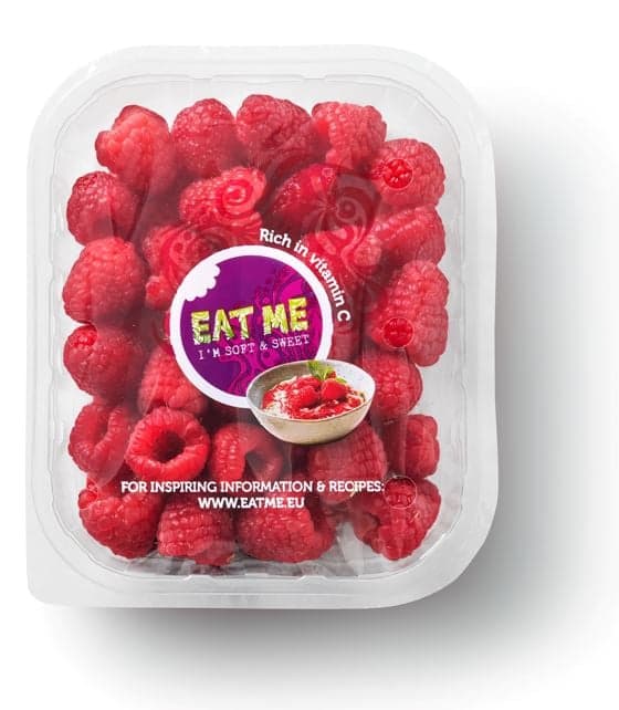 Raspberries, pack