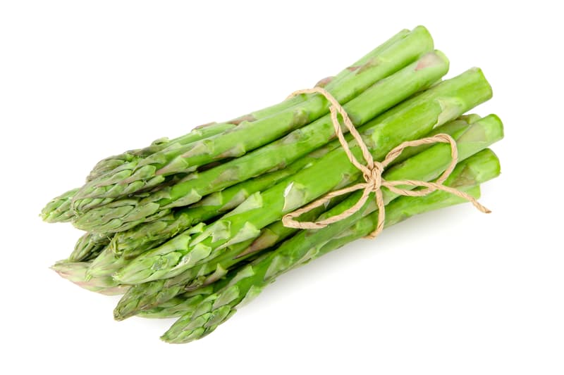 Green asparagus, bundle