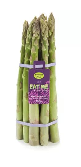 Green asparagus, bundle