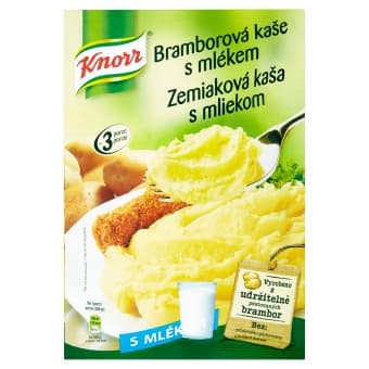 Knorr Mashed potatoes + milk