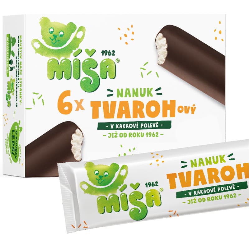 Míša Cream cheese popsicles multipack 6×45ml
