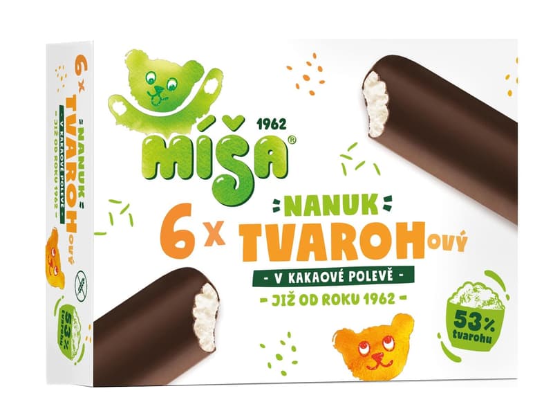 Míša Cream cheese popsicles multipack 6×45ml